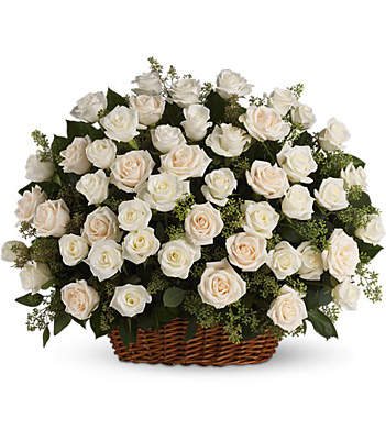 Bountiful Rose Basket from In Full Bloom in Farmingdale, NY